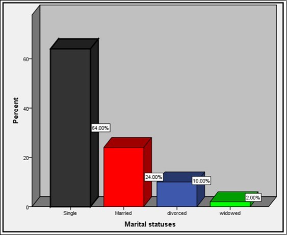 Represents Martial status