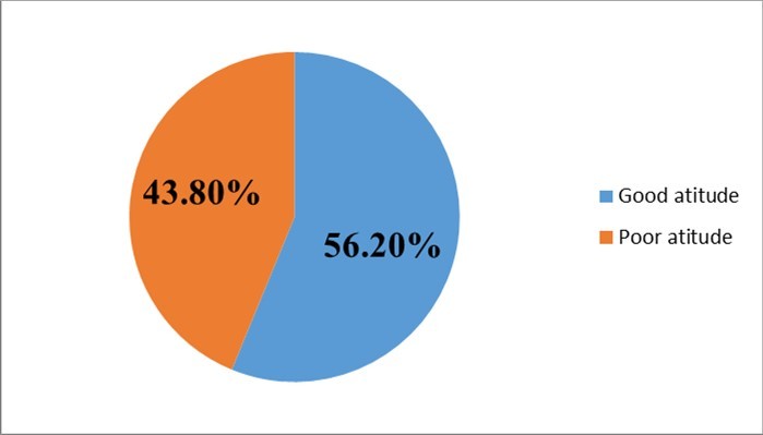 Attitude of study participants about cervical cancer screening at maternal and child Health Department in FHRH from March 15- April 15, 2019