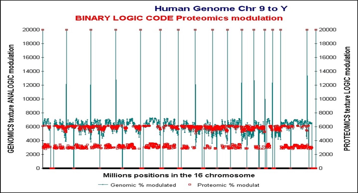 The 16 other remaining Chromosomes (1 to 8) of the whole HUMAN GENOME.